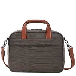 Boxford S Travel bag Brown – Recycled canvas