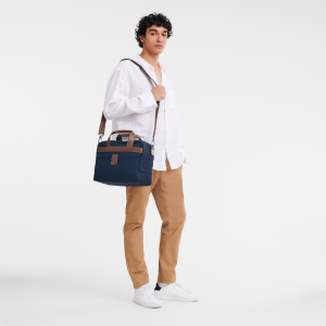 Boxford S Travel bag Blue – Recycled canvas