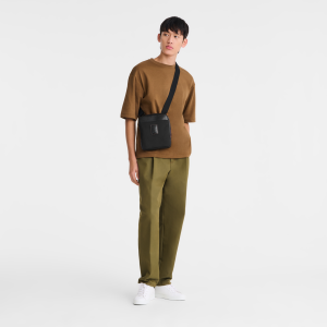 Boxford XS Crossbody bag Black – Recycled canvas