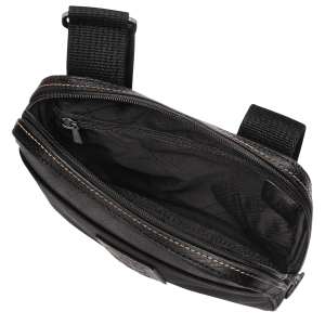 Boxford XS Crossbody bag Black – Recycled canvas