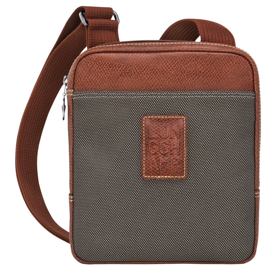 Boxford XS Crossbody bag Brown - Recycled canvas