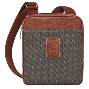 Boxford XS Crossbody bag Brown – Recycled canvas
