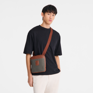 Boxford XS Crossbody bag Brown – Recycled canvas