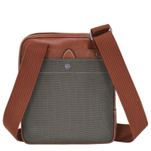 Boxford XS Crossbody bag Brown – Recycled canvas