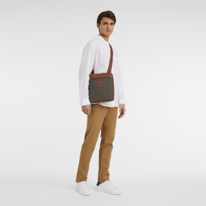 Boxford M Crossbody bag Brown – Canvas