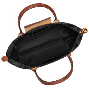 Le Pliage Original L Tote bag Black – Recycled canvas