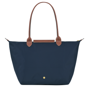 Le Pliage Original L Tote bag Navy – Recycled canvas