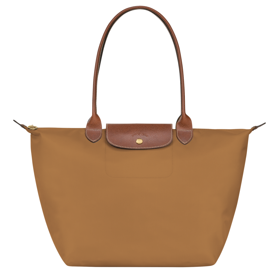 Le Pliage Original L Tote bag Fawn - Recycled canvas