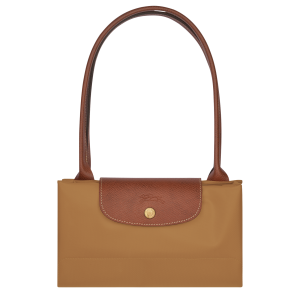 Le Pliage Original L Tote bag Fawn – Recycled canvas