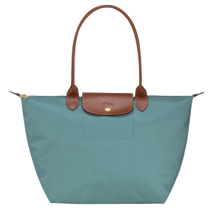 Le Pliage Original L Tote bag Eucalyptus – Recycled canvas