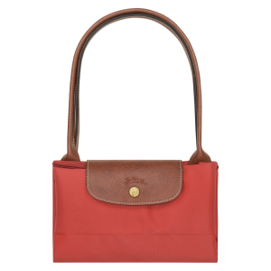 Le Pliage Original L Tote bag Tomato – Recycled canvas