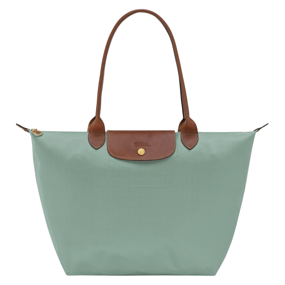 Le Pliage Original L Tote bag Celadon - Recycled canvas