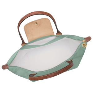 Le Pliage Original L Tote bag Celadon – Recycled canvas