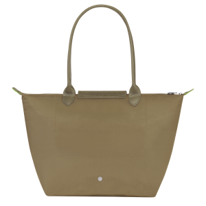 Le Pliage Green L Tote bag Artichoke – Recycled canvas