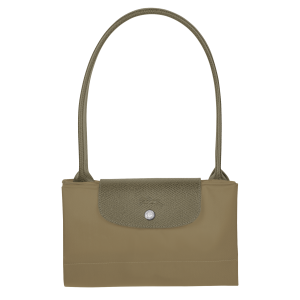 Le Pliage Green L Tote bag Artichoke – Recycled canvas
