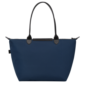 Le Pliage Energy L Tote bag Navy – Recycled canvas