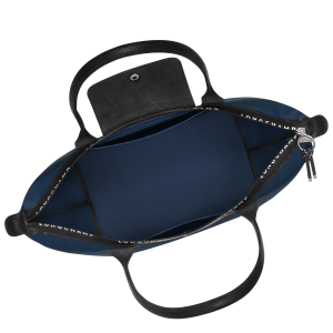 Le Pliage Energy L Tote bag Navy – Recycled canvas