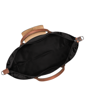 Le Pliage Original Travel bag expandable Black – Recycled canvas