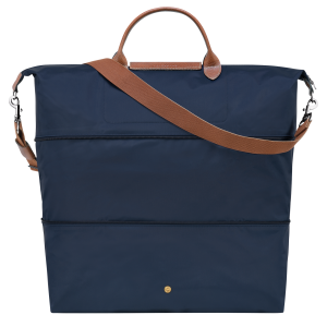 Le Pliage Original Travel bag expandable Navy – Recycled canvas