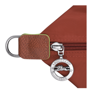 Le Pliage Green Travel bag expandable Chestnut – Recycled canvas