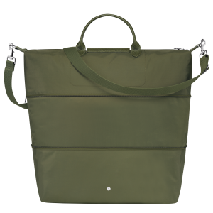 Le Pliage Green Travel bag expandable Forest – Recycled canvas