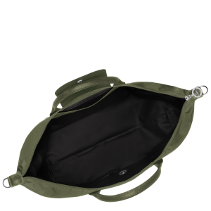 Le Pliage Green Travel bag expandable Forest – Recycled canvas