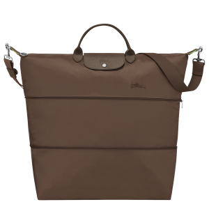 Le Pliage Green Travel bag expandable Terra – Recycled canvas