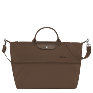 Le Pliage Green Travel bag expandable Terra – Recycled canvas