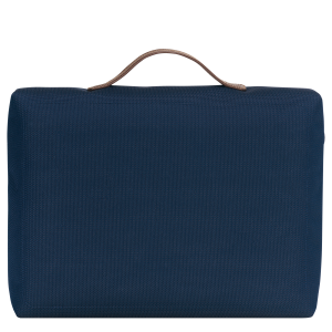 Boxford S Briefcase Blue – Recycled canvas