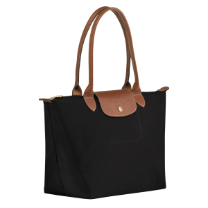 Le Pliage Original M Tote bag Black – Recycled canvas