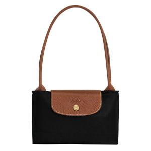 Le Pliage Original M Tote bag Black – Recycled canvas