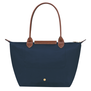 Le Pliage Original M Tote bag Navy – Recycled canvas