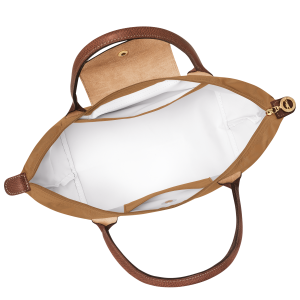 Le Pliage Original M Tote bag Fawn – Recycled canvas