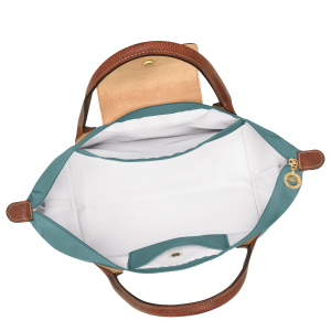 Le Pliage Original M Tote bag Eucalyptus – Recycled canvas