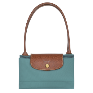 Le Pliage Original M Tote bag Eucalyptus – Recycled canvas
