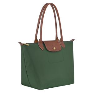 Le Pliage Original M Tote bag British Green – Recycled canvas