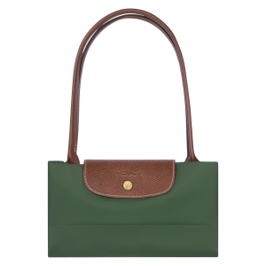 Le Pliage Original M Tote bag British Green – Recycled canvas