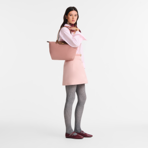 Le Pliage Original M Tote bag Pink Tea – Recycled canvas