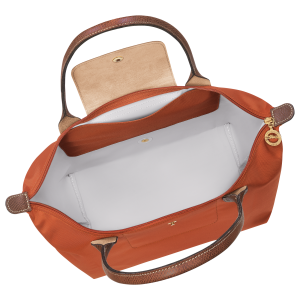 Le Pliage Original M Tote bag Brick – Recycled canvas