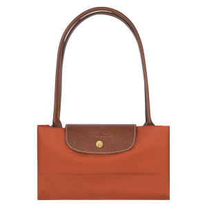 Le Pliage Original M Tote bag Brick – Recycled canvas