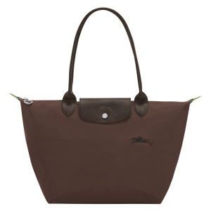 Le Pliage Green M Tote bag Mocha – Recycled canvas