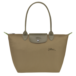 Le Pliage Green M Tote bag Artichoke – Recycled canvas