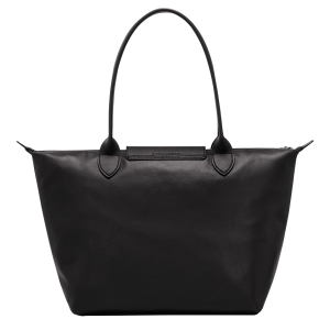 Le Pliage Xtra M Tote bag Black – Leather