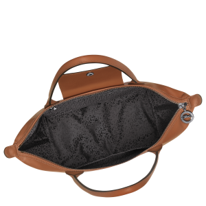 Le Pliage Xtra M Tote bag Cognac – Leather