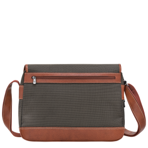 Boxford L Crossbody bag Brown – Recycled canvas