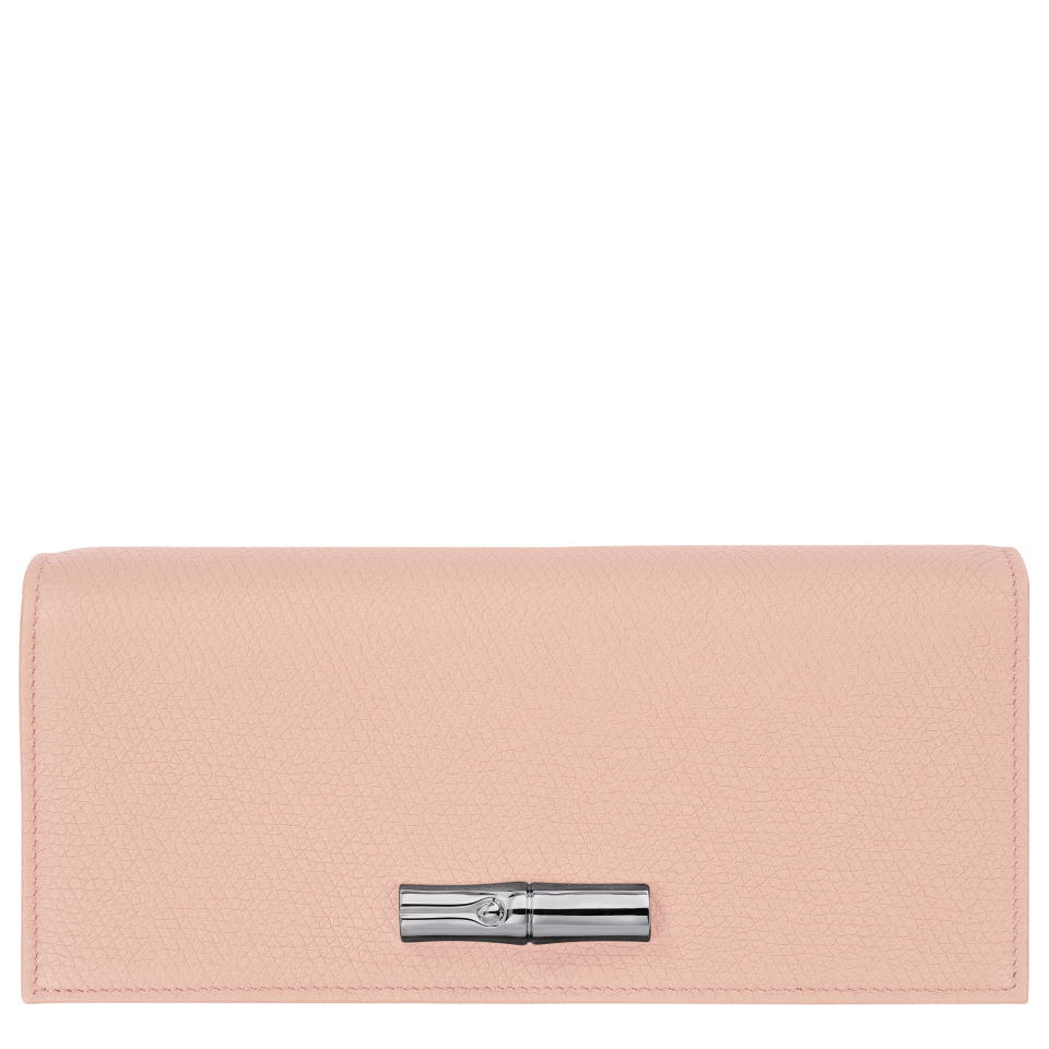 Le Roseau Flap wallet Ballerina - Leather