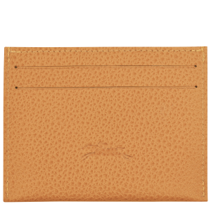 Le Foulonné Card holder Walnut – Leather