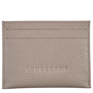 Le Foulonné Card holder Turtledove – Leather