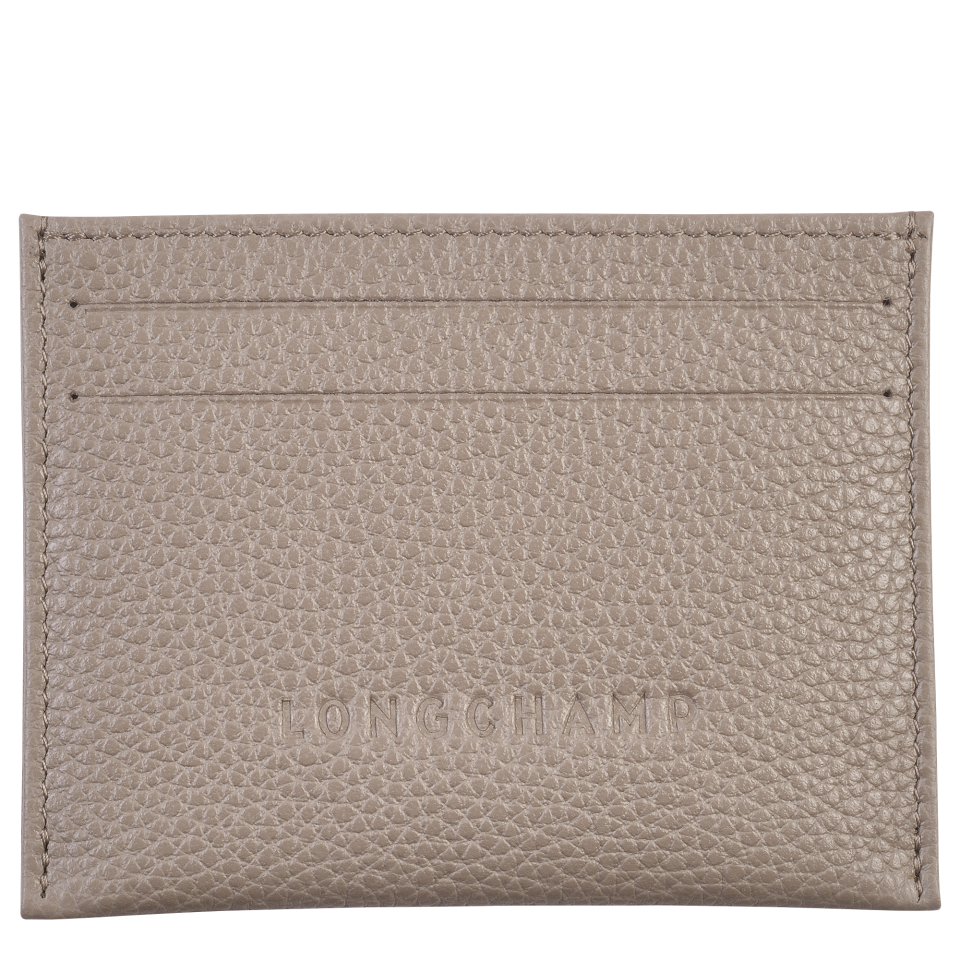 Le Foulonné Card holder Turtledove - Leather