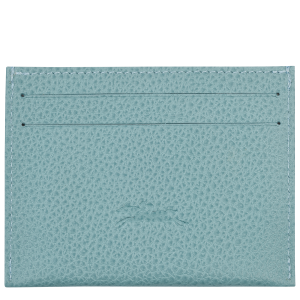 Le Foulonné Card holder Eucalyptus – Leather